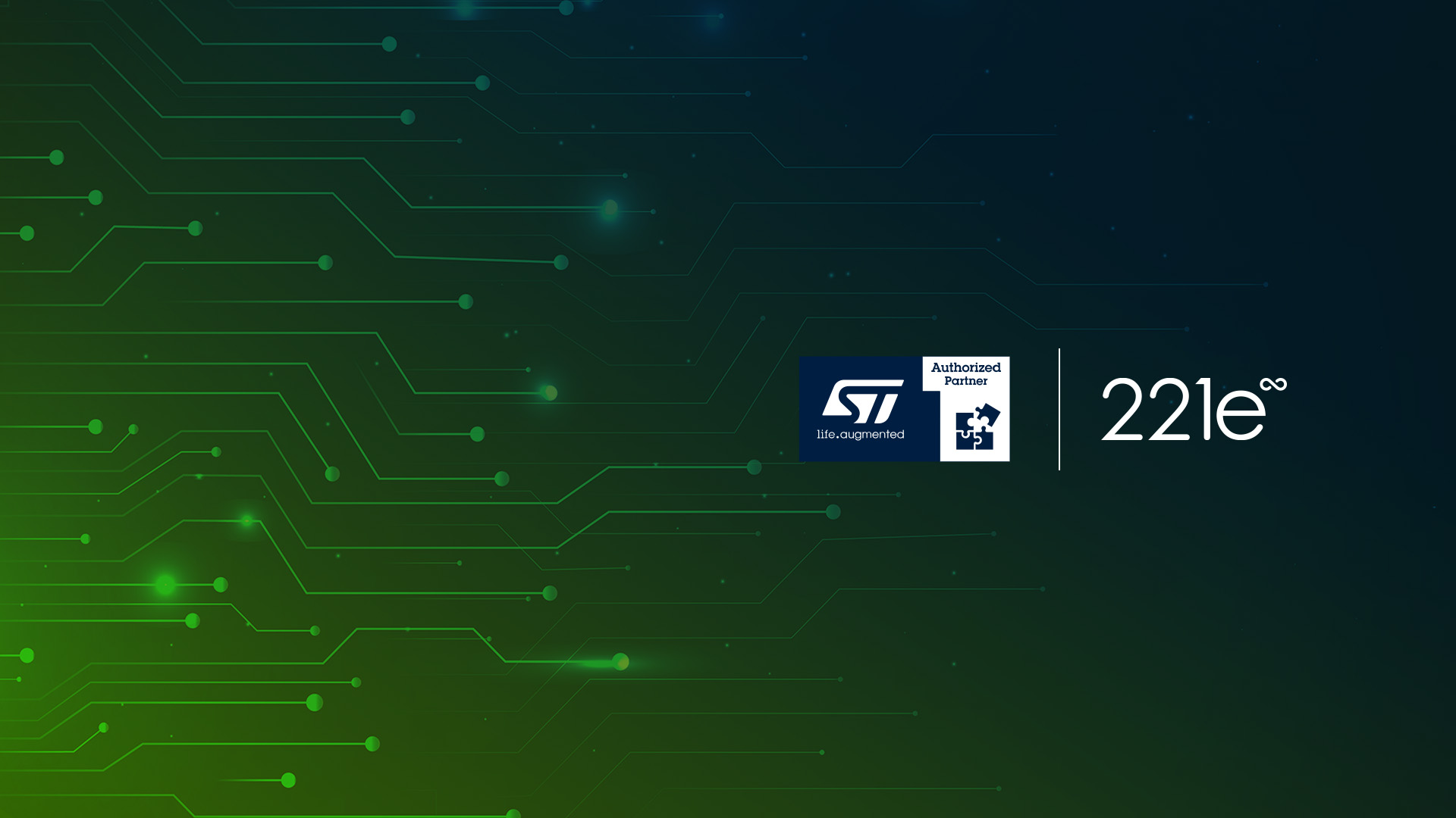 221e Collaborates with STMicroelectronics